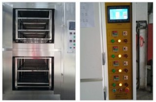 极卷展开烘烤炉