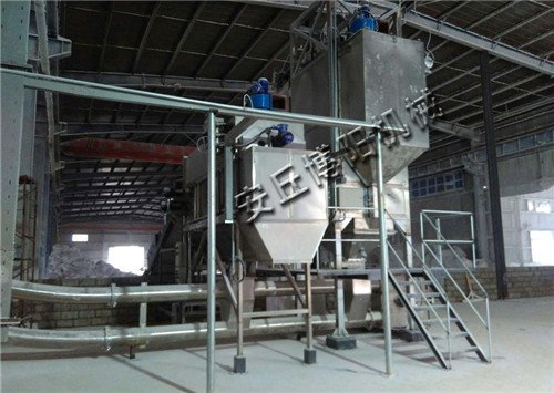 工业萘吨包拆包机 化工粉吨包破包机