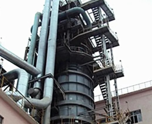 节能环保气烧竖窑