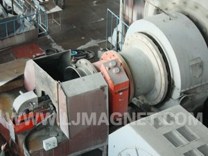 LJH系列球磨机排矿用弧形除铁器