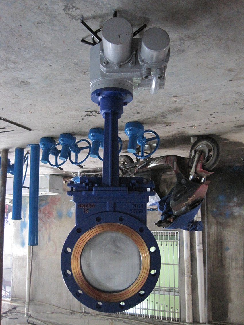 电动刀闸阀（圆形法兰）