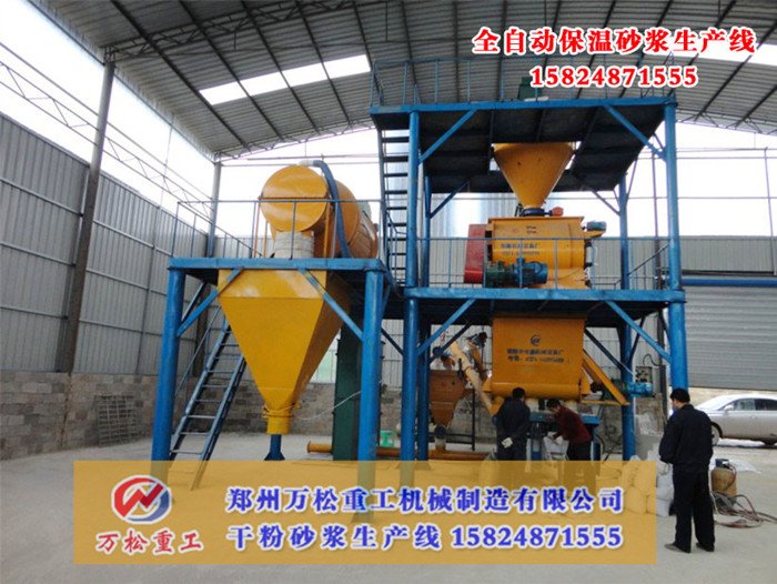 干粉砂浆设备在资源分享的同时提升价值