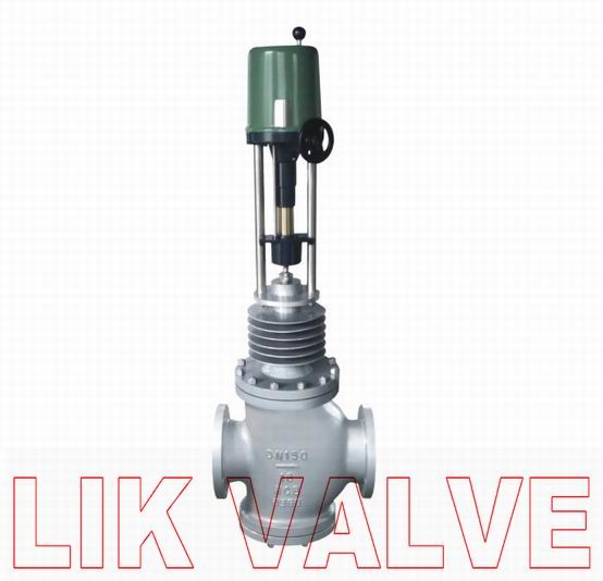 进口电动双座调节阀