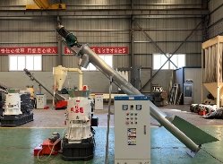 新款55千瓦平模颗粒机