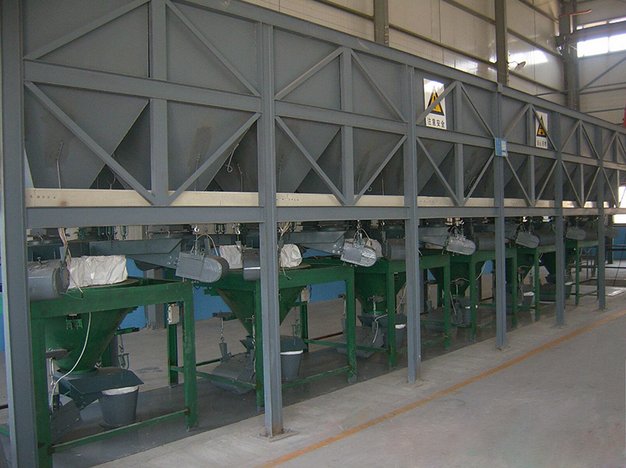 耐火材料自动配料生产线