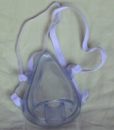 吸氧面罩DH-B中号面罩 透明一次性面罩 一人多次性面罩 氧气面罩