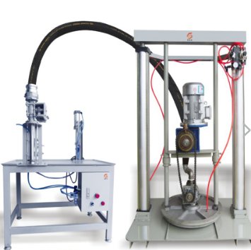 小型粘胶剂抽胶分装机
