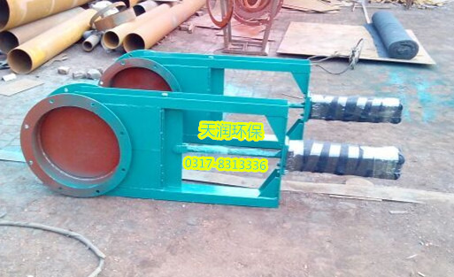 天润环保插板阀存放注意事项