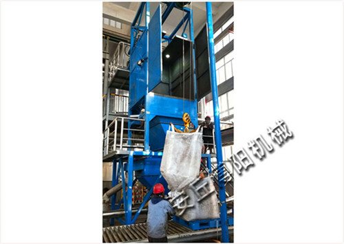 水泥粉吨包卸料机 密闭无尘吨袋投料装置