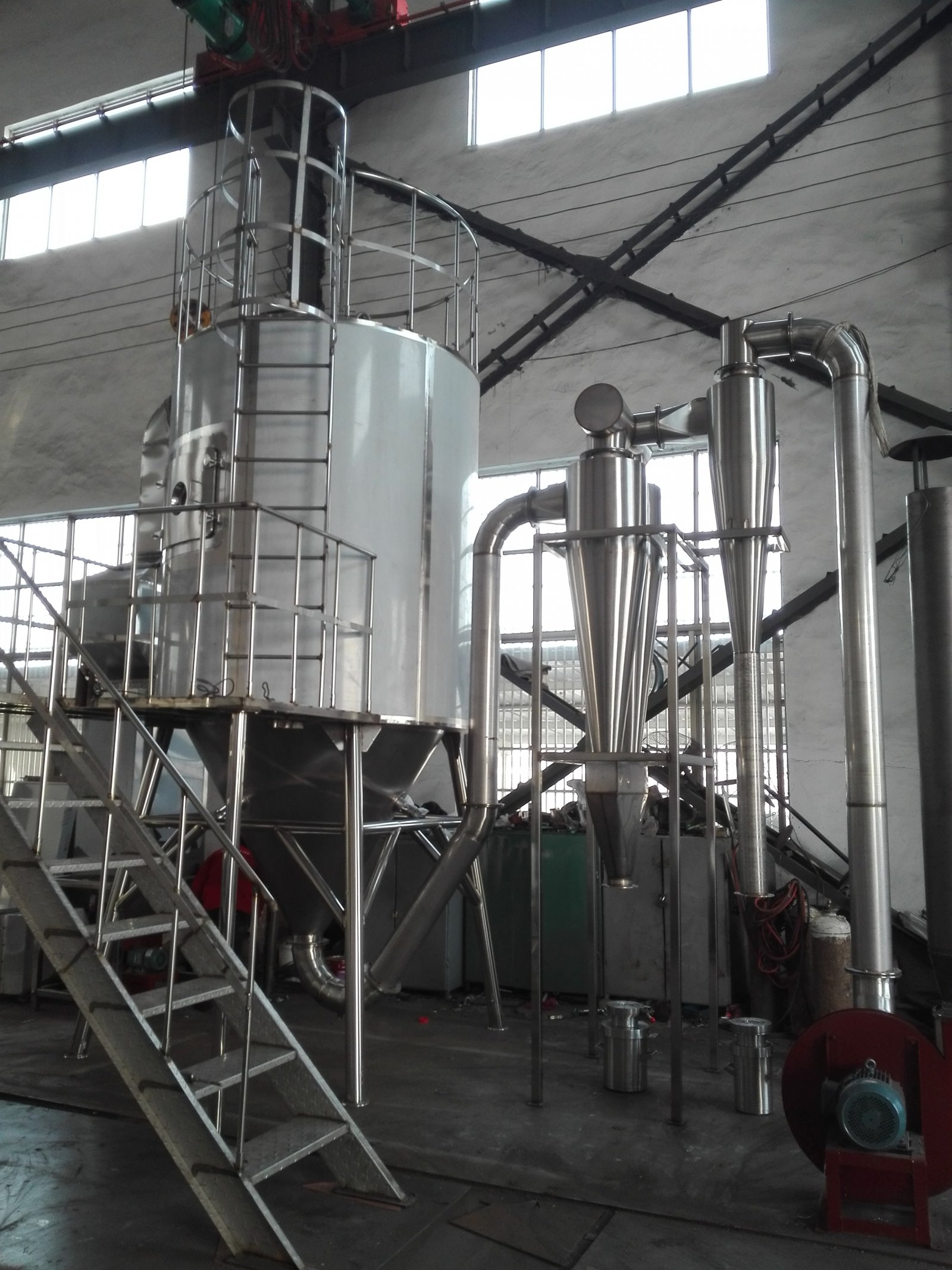 LPG-25型甲醛硅酸液体烘干离心喷雾