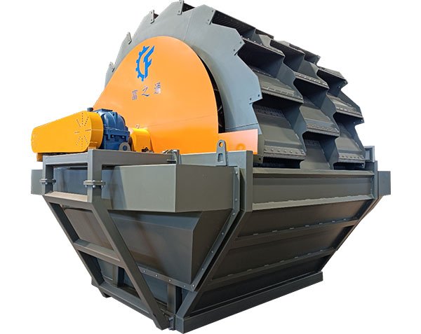 轮斗式洗砂机系统