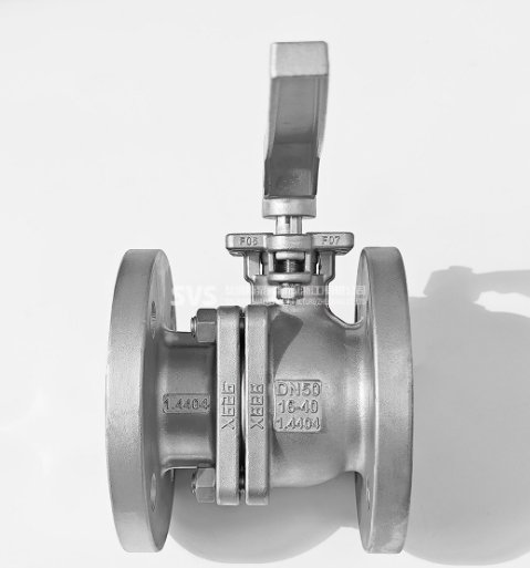 国标不锈钢直通法兰球阀