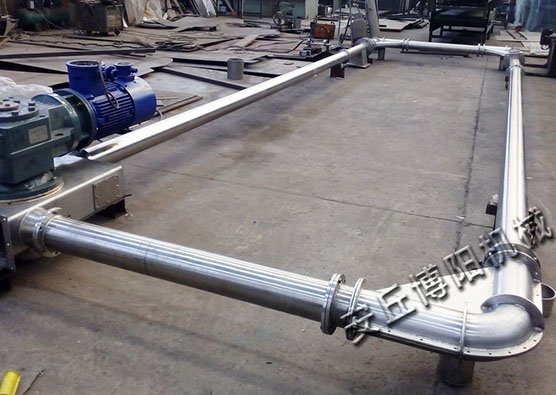 抗氧剂管链输送机，粉末料管链输送设备