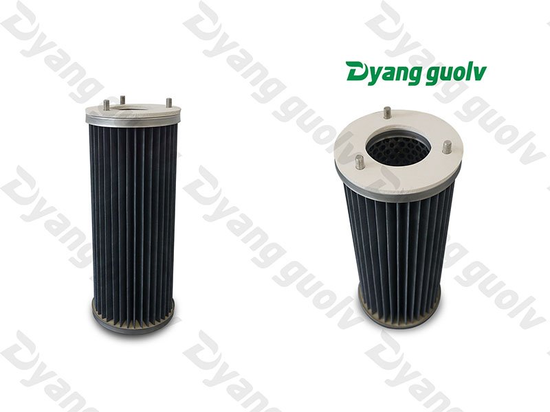 三螺杆碳浸渍碳黑防静电聚酯覆膜-新能源电池粉尘食品制药滤筒