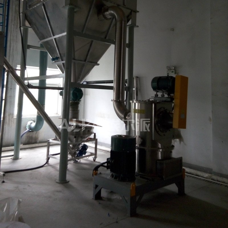 埃尔派锰酸锂电池正极材料研磨设备 传统ACM+卧式分级机搭配