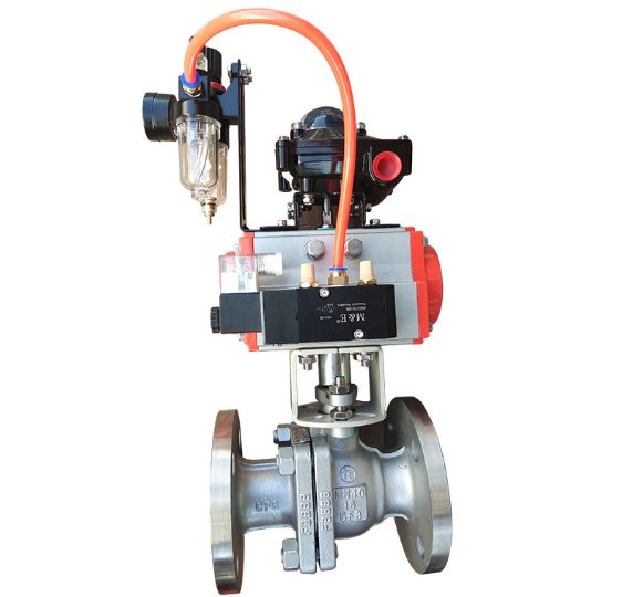 Q641F-16P气动不锈钢球阀