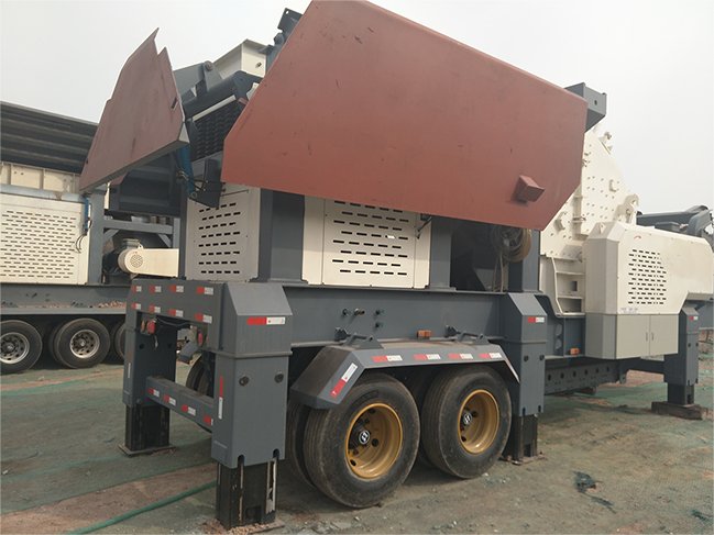 颚式移动破碎站