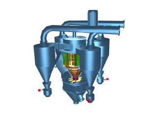 T-Sepax高效三分离选粉机
