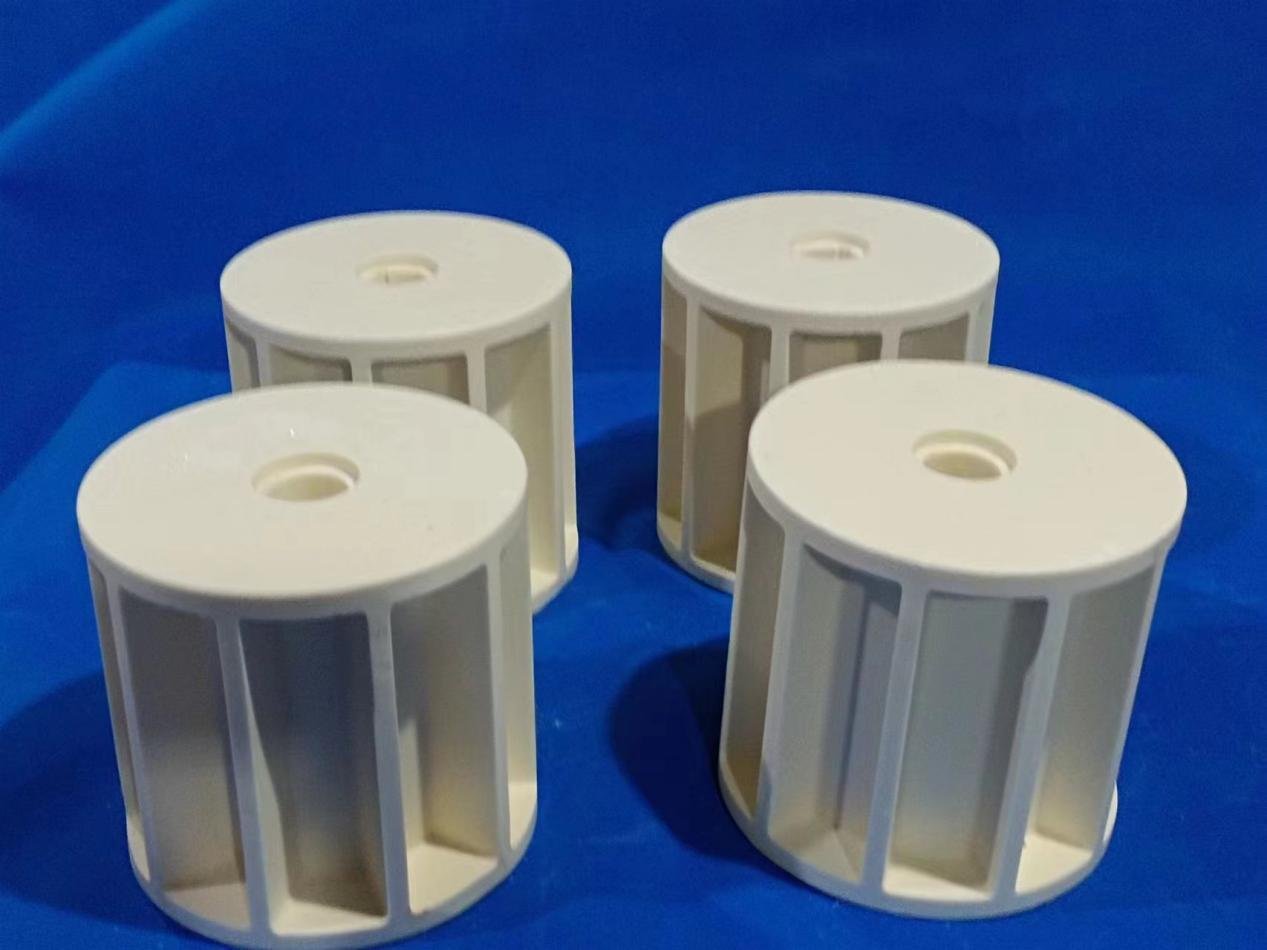 整体式陶瓷旋转阀叶轮和陶瓷配件内衬加工