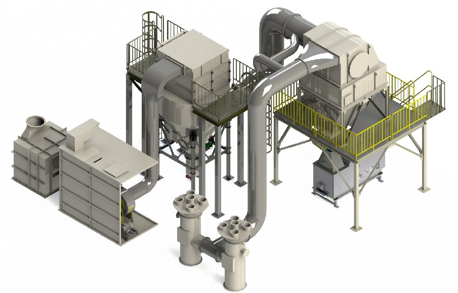 负压中央收容系统