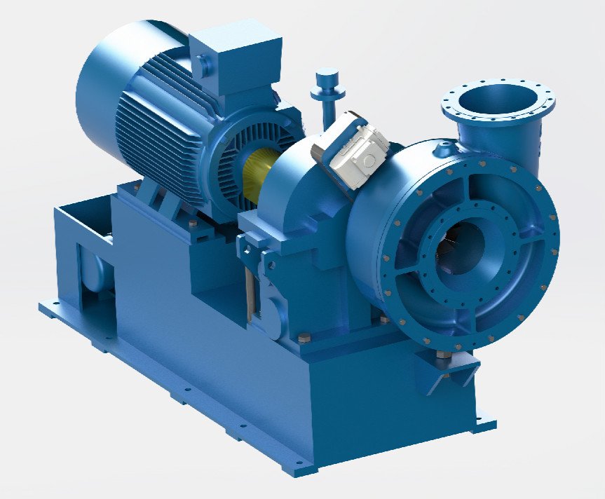 单级离心真空泵