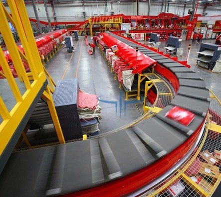 廊坊快递物流分拣线