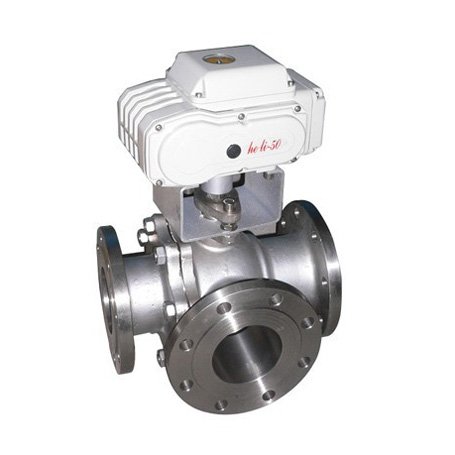 电动三通球阀GY001