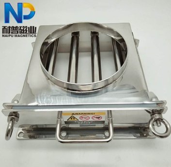 永强磁不锈钢箱式除铁吸铁磁力箱