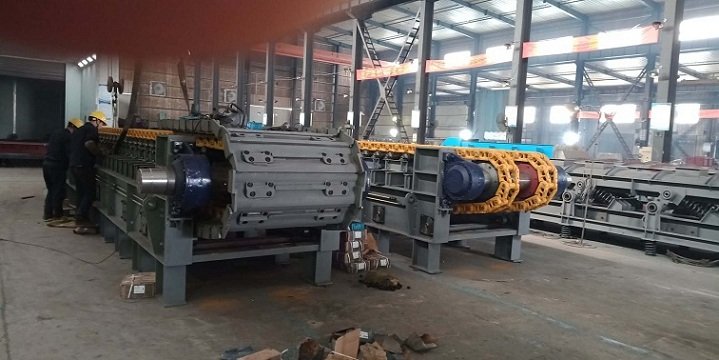 板式给料机装配、调试和运转检测