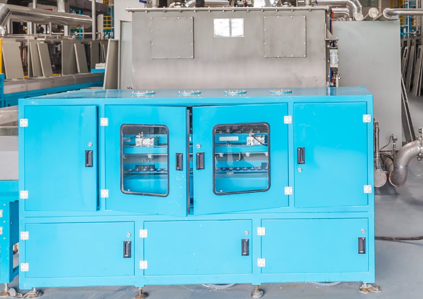 48米四列双层气氛辊道窑炉