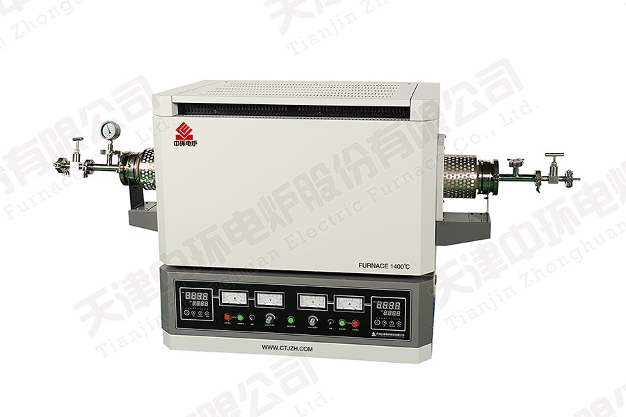 1400℃三温区真空气氛管式电炉