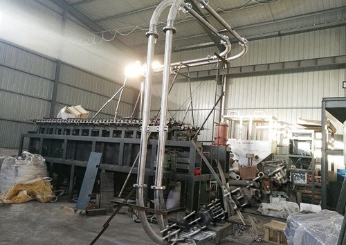 方解石粉管链机、粉体管链输送机环保型