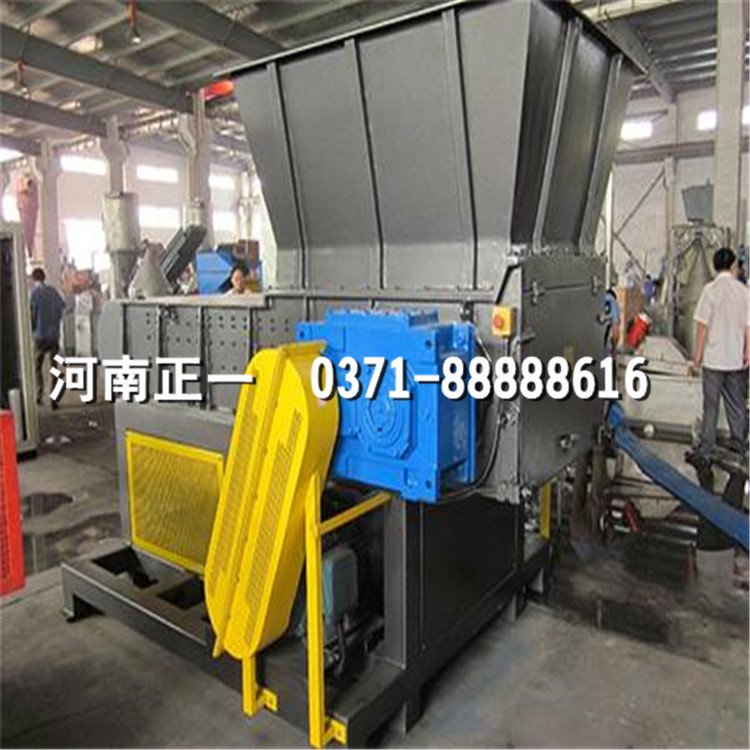 金属轮胎撕碎机 废旧轮胎粉碎撕碎机 塑料撕碎机