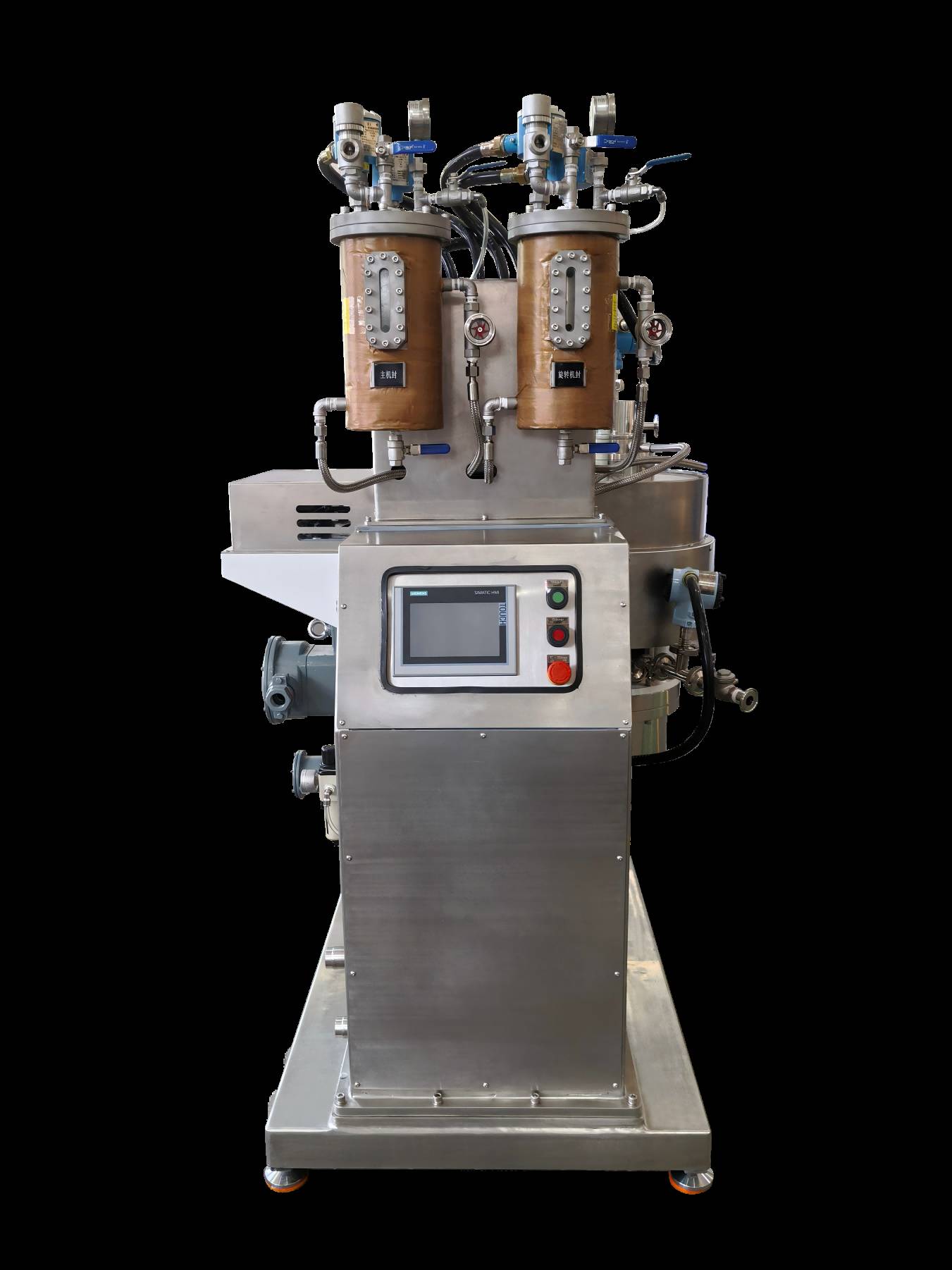 常州龙鑫WSP-HN2L立式无筛网棒销砂磨机