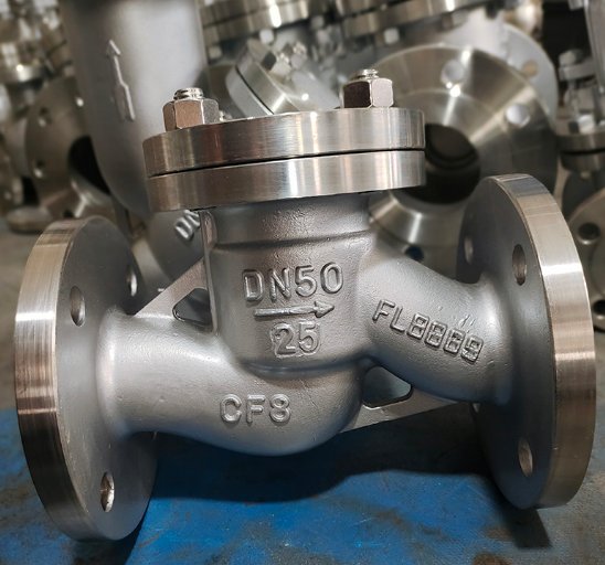 H41W-25P DN50升降式止回阀