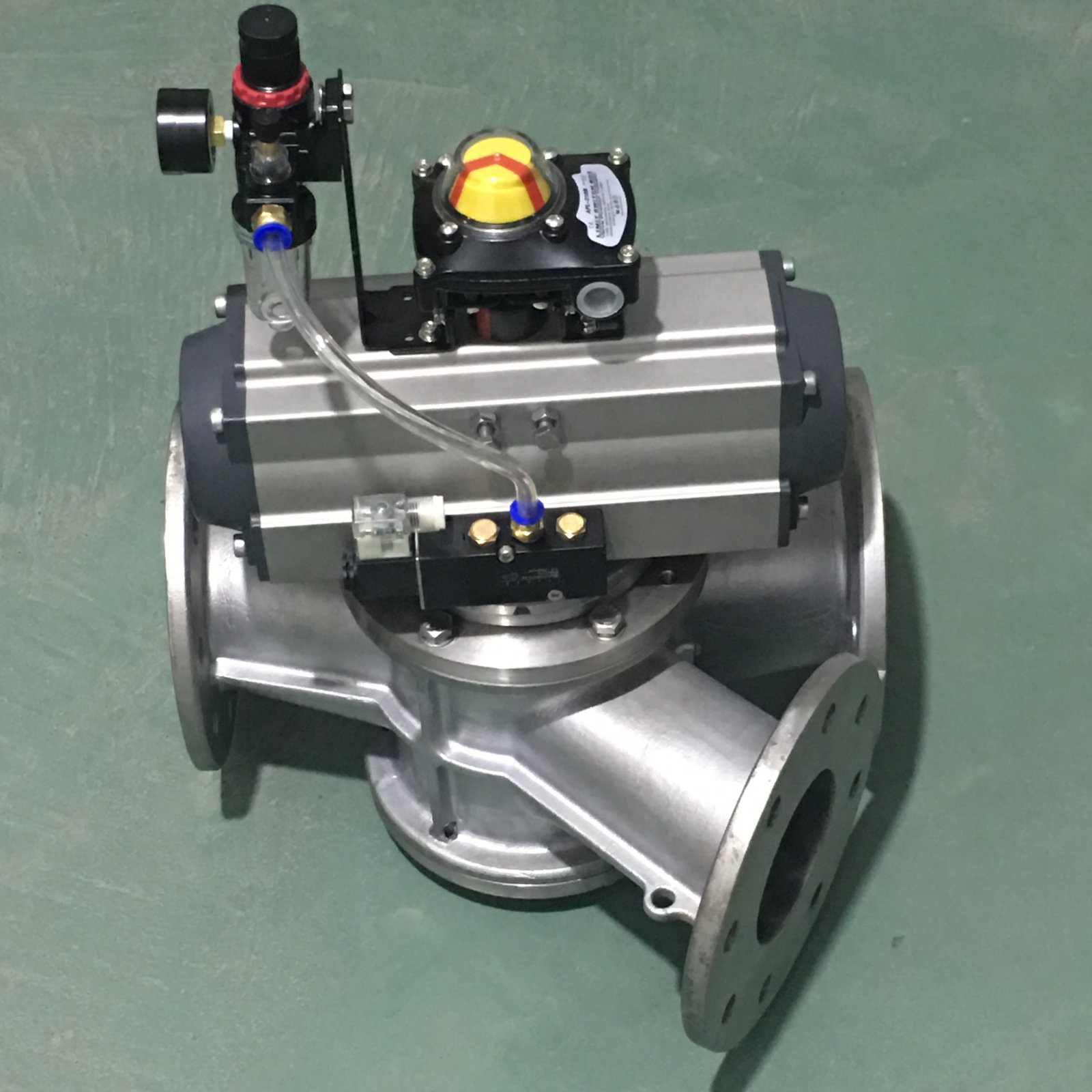 气动粉体换向阀