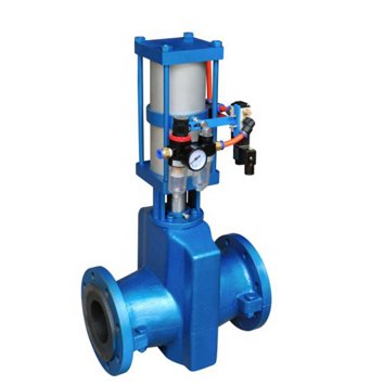 常开型气动管夹阀（GJ6K41X-6L)