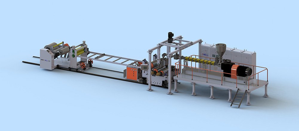 TPU胶膜shengchan线