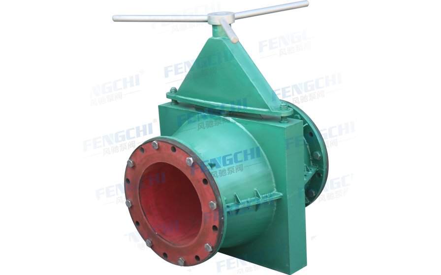 大口径手动管夹阀