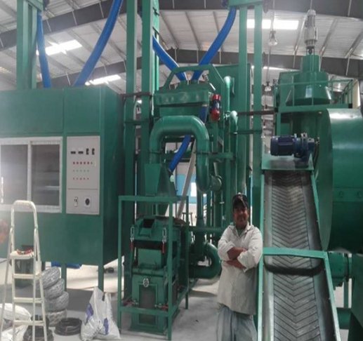 手机锂电池破碎回收设备