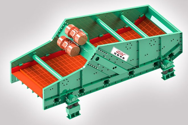 直线脱水振动筛