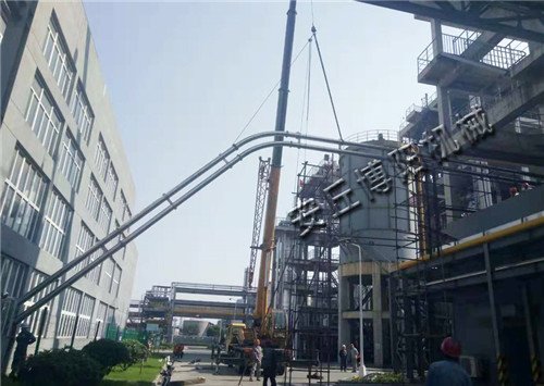 炭渣成袋自动拆包机、自动卸垛机械手