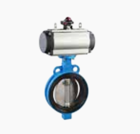 气动调节型对夹式中线蝶阀