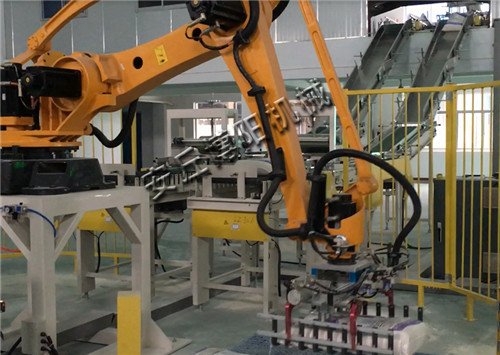 水泥粉码垛机 自动码垛机 码垛机器人