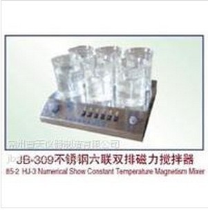 双排六联磁力搅拌器