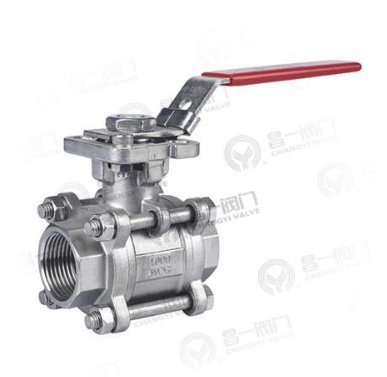 三片式高平台螺纹球阀