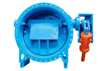 蝶式斜置密封多功能止回阀