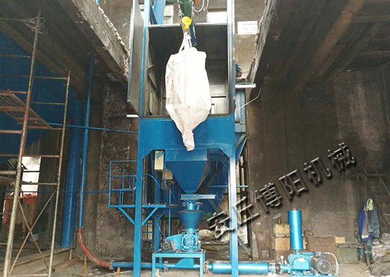 氧化铝粉吨袋拆包机   粉体无尘吨袋投料站