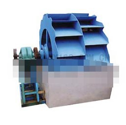 轮斗式洗砂机
