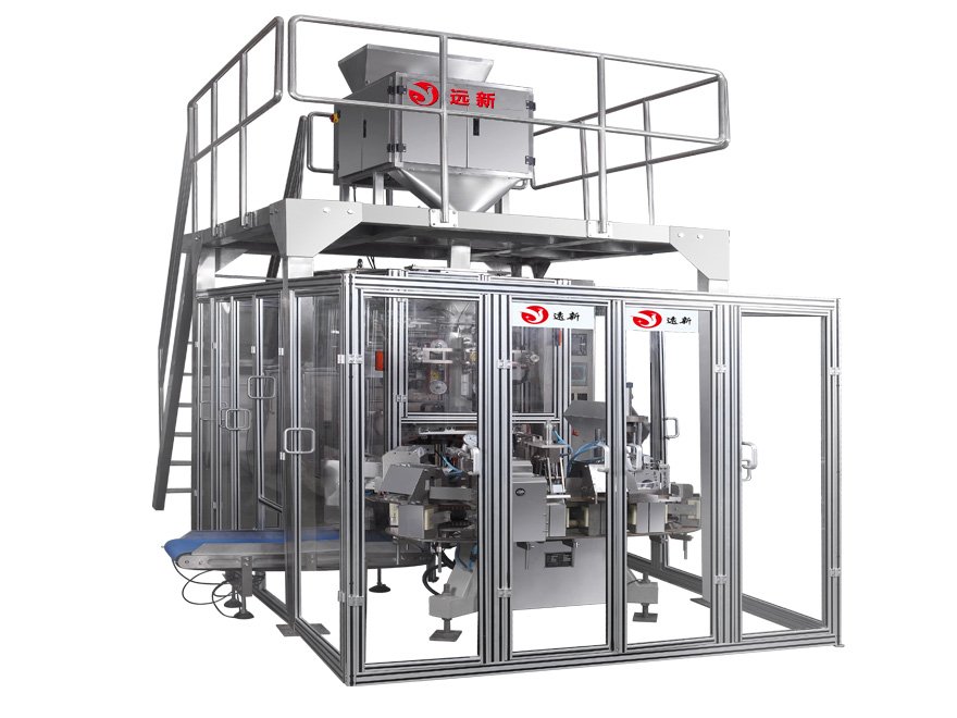全自动食品添加剂颗粒粉末六面体真空包装机